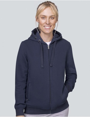 HRM-807-Womens Premium Hooded Jacket